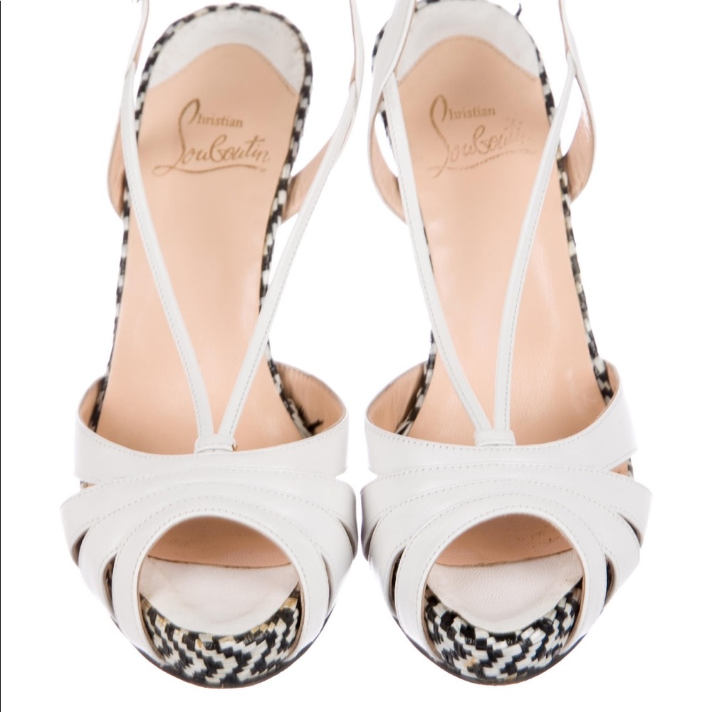 Christian Louboutin Activa Leather heels - Picture 3 of 5